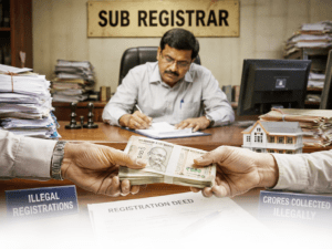 రిజిస్ట్రేషన్ల శాఖలో అవినీతి చీడ!