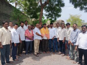 శ్రీ అభయాంజనేయ స్వామి దేవస్థానం అధ్యక్షుడిగా మరోసారి నంద రమేష్ ఎన్నిక