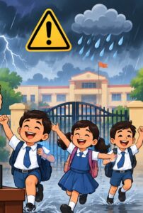 వాతావరణ శాఖ హెచ్చరికల నేపథ్యంలో విద్యా సంస్థలకు సెలవు..!